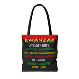 Kwanzaa Seven Principles Tote Bag | Kwanzaa Principles
