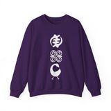 Adinkra Symbols Crewneck Sweatshirt