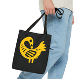 Sankofa Yellow Tote Bag | Sankofa Shopping Bag | Sankofa Tote | Adinkra Tote Bag