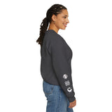Adinkra Symbols Gye Nyame, Dwennimmen,  Sankofa Crewneck Sweatshirt