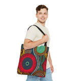 Ankara Circular Print Tote Bag — African Print Tote