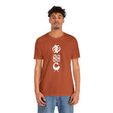 Adinkra Gye Nyame, Dwennimmen, Sankofa, Jersey Short Sleeve Tee