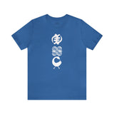 Adinkra Gye Nyame, Dwennimmen, Sankofa, Jersey Short Sleeve Tee