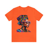 Head Wrap Queen Unisex Jersey Short Sleeve Tee