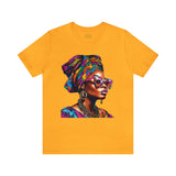 Head Wrap Queen Unisex Jersey Short Sleeve Tee
