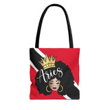 Trinidad Flag Tote Bag | Carribean Bag | Aries Tote Bag