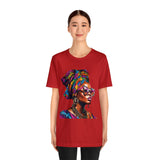 Head Wrap Queen Unisex Jersey Short Sleeve Tee