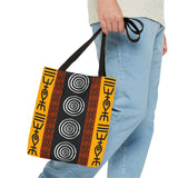 African Tribal Bold Print Tote Bag |Ethnic Pattern