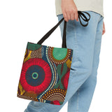 Ankara Circular Print Tote Bag — African Print Tote