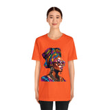 Head Wrap Queen Unisex Jersey Short Sleeve Tee