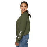 Adinkra Symbols Gye Nyame, Dwennimmen,  Sankofa Crewneck Sweatshirt
