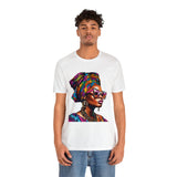 Head Wrap Queen Unisex Jersey Short Sleeve Tee