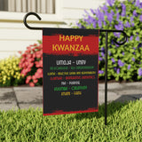 Kwanzaa Garden & House Banner — Festive Outdoor/Indoor Kwanzaa Banner