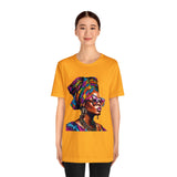Head Wrap Queen Unisex Jersey Short Sleeve Tee