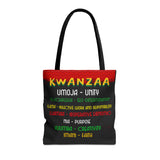 Kwanzaa Seven Principles Tote Bag | Kwanzaa Principles