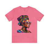 Head Wrap Queen Unisex Jersey Short Sleeve Tee