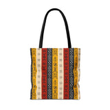 African Symbols Tote Bag | Adinkra Tote Bag
