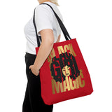 Red Black Girl Magic Tote Bag