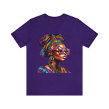Head Wrap Queen Unisex Jersey Short Sleeve Tee