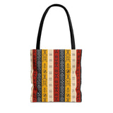 African Symbols Tote Bag | Adinkra Tote Bag