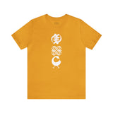 Adinkra Gye Nyame, Dwennimmen, Sankofa, Jersey Short Sleeve Tee