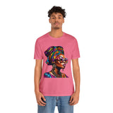 Head Wrap Queen Unisex Jersey Short Sleeve Tee