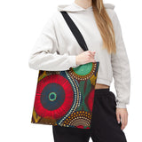 Ankara Circular Print Tote Bag — African Print Tote