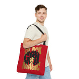 Red Black Girl Magic Tote Bag