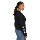 Adinkra Symbols Gye Nyame, Dwennimmen,  Sankofa Crewneck Sweatshirt