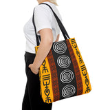 African Tribal Bold Print Tote Bag |Ethnic Pattern