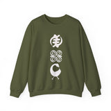 Adinkra Symbols Crewneck Sweatshirt