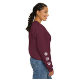 Adinkra Symbols Gye Nyame, Dwennimmen,  Sankofa Crewneck Sweatshirt