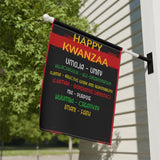 Kwanzaa Garden & House Banner — Festive Outdoor/Indoor Kwanzaa Banner