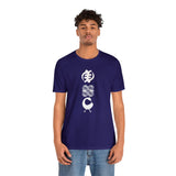 Adinkra Gye Nyame, Dwennimmen, Sankofa, Jersey Short Sleeve Tee