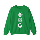 Adinkra Symbols Crewneck Sweatshirt