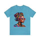 Head Wrap Queen Unisex Jersey Short Sleeve Tee