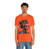 Head Wrap Queen Unisex Jersey Short Sleeve Tee