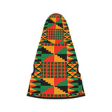 African Print Pet Hoodie - Kente Inspired