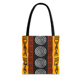 African Tribal Bold Print Tote Bag |Ethnic Pattern