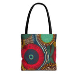 Ankara Circular Print Tote Bag — African Print Tote