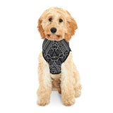 Black & White Ankara Pet Hoodie — African Print Dog Hoodie