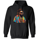 Loc'd King Pullover Hoodie