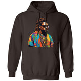 Loc'd King Pullover Hoodie
