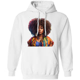 Natural Hair Queen  Pullover Hoodie