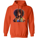 Natural Hair Queen  Pullover Hoodie