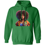 Natural Hair Queen  Pullover Hoodie