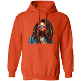 Loc'd Queen with Glasses Hoodie