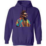 Loc'd King Pullover Hoodie