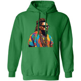 Loc'd King Pullover Hoodie
