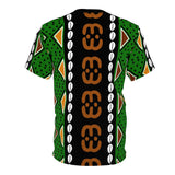 Green Mudcloth Inspired Tee — Mudcloth Pattern Graphic T-Shirt